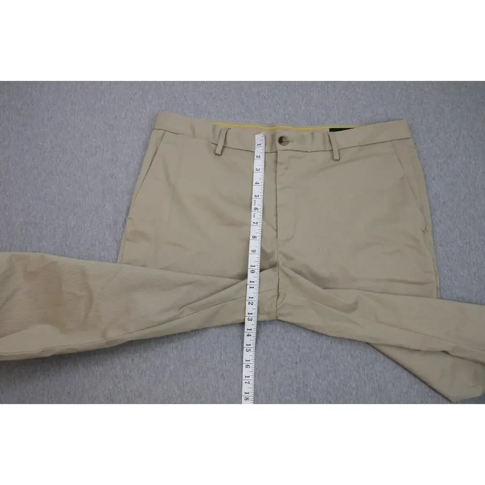 Banana Republic Pants Mens 36 x‎ 32 Beige Chino Slim Flat Front